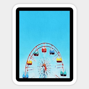 ferris wheel Sticker